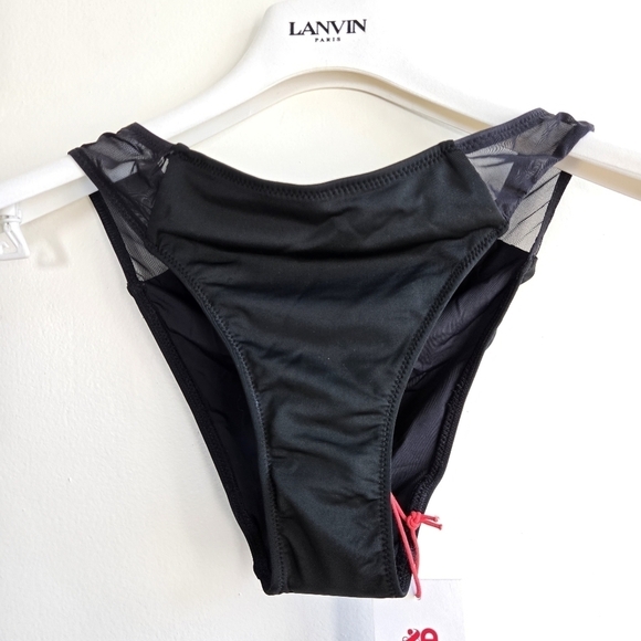 New Solid & Striped The Emily Mesh Blackout Bikini Bottoms NWT Medium - Picture 11 of 14